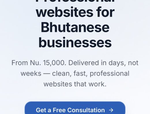 Cyber Bhutan